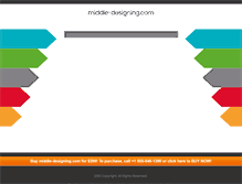 Tablet Screenshot of middle-designing.com